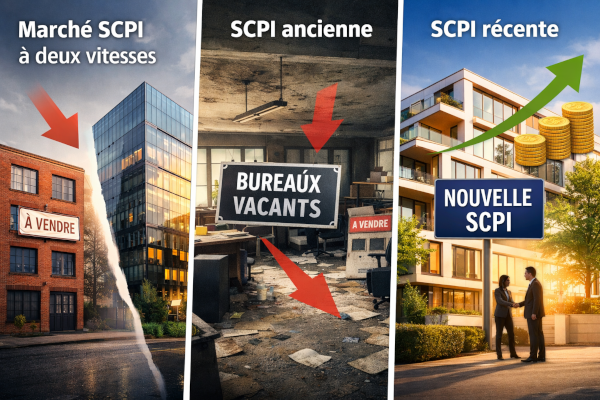 Marché des SCPI à deux vitesses